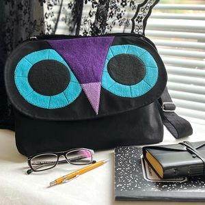 Owl Messenger Bag